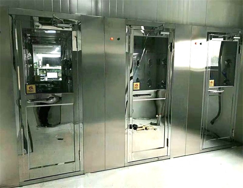 Высокое качество автоматической двери Industri воздушный Душ для чистых комнат