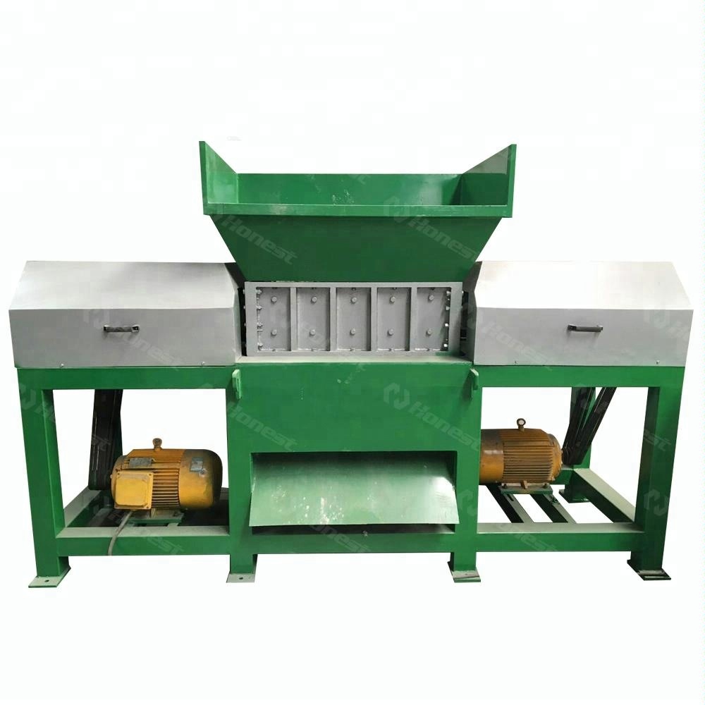 Double Shaft Office Paper And Book And Industrial Heavy Duty Shredder