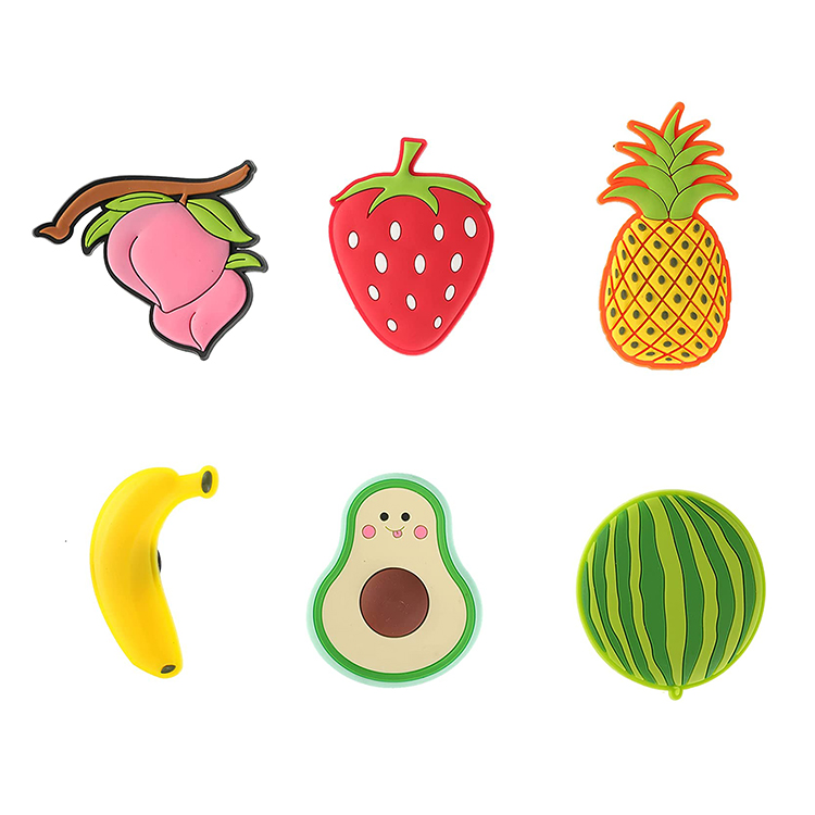 Wholesale Personalized Colorful Custom Made Rubber Pvc 3d Food Fridge Magnet