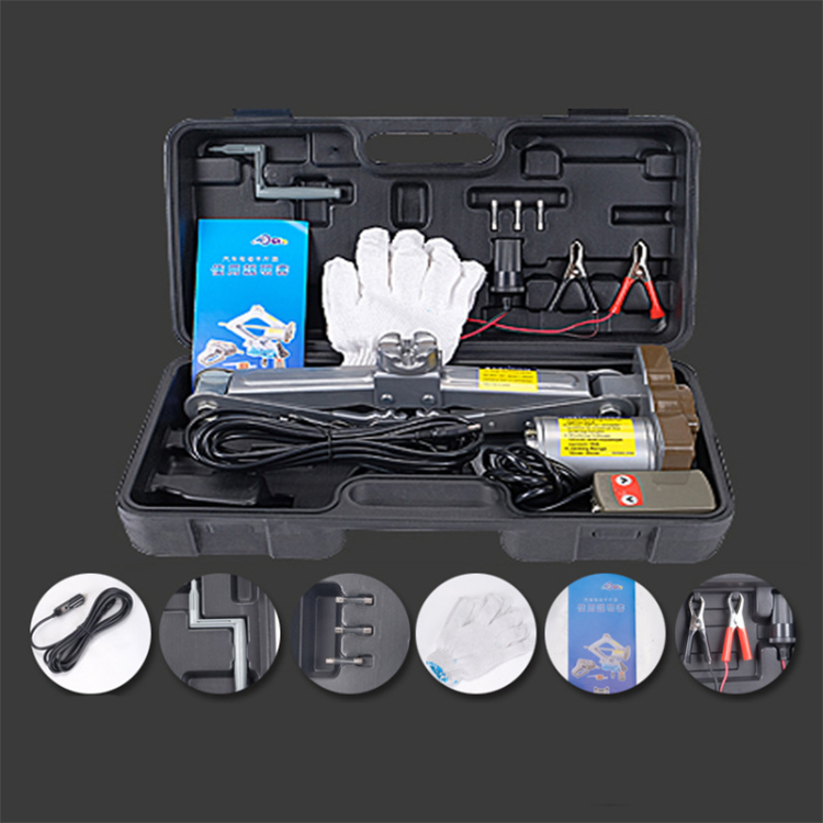 Wholesale Electric Car Jack 2Ton Electric Scissor Jack With Electric Impact Wrench