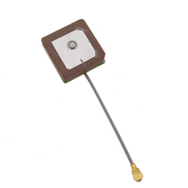 Активный мини 18*18 мм SMD RF PCB GPS Glonass керамический патч антенный модуль с отрезом 1,13 мм кабель/разъем IPEX UFL