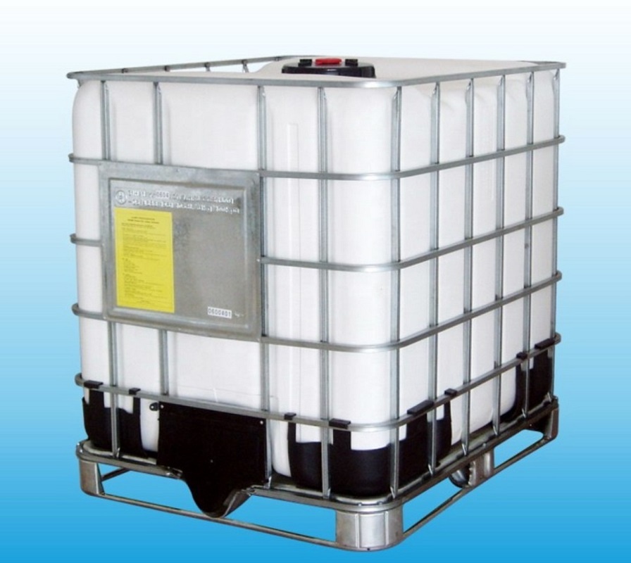 1000л IBC бак поставляемый для дезинфицирующего средства для рук спиртовая химическая транспортировка