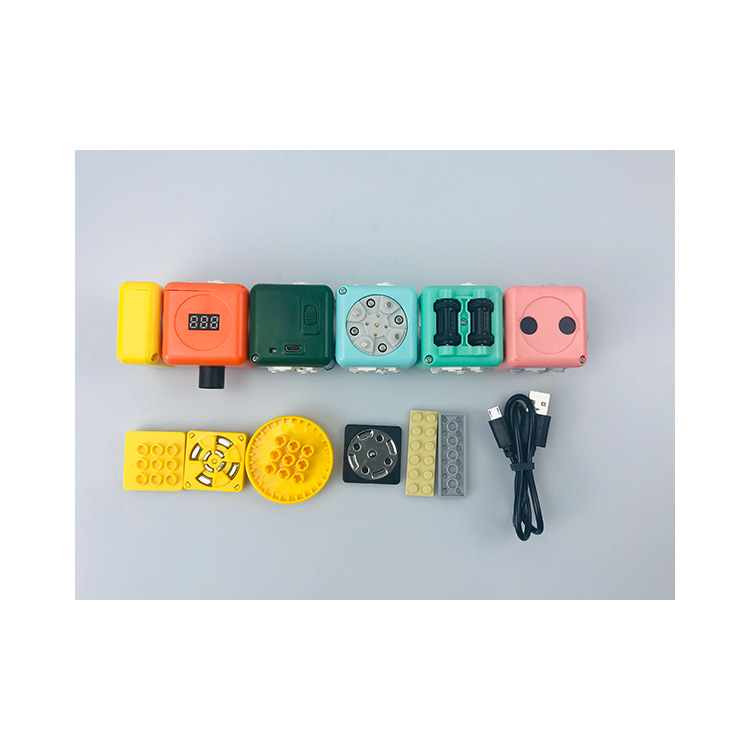 Home Education Tool Programmable Magnetic Building Block Set Educational Toy Kindergarten And Elementary School Robotics Kits