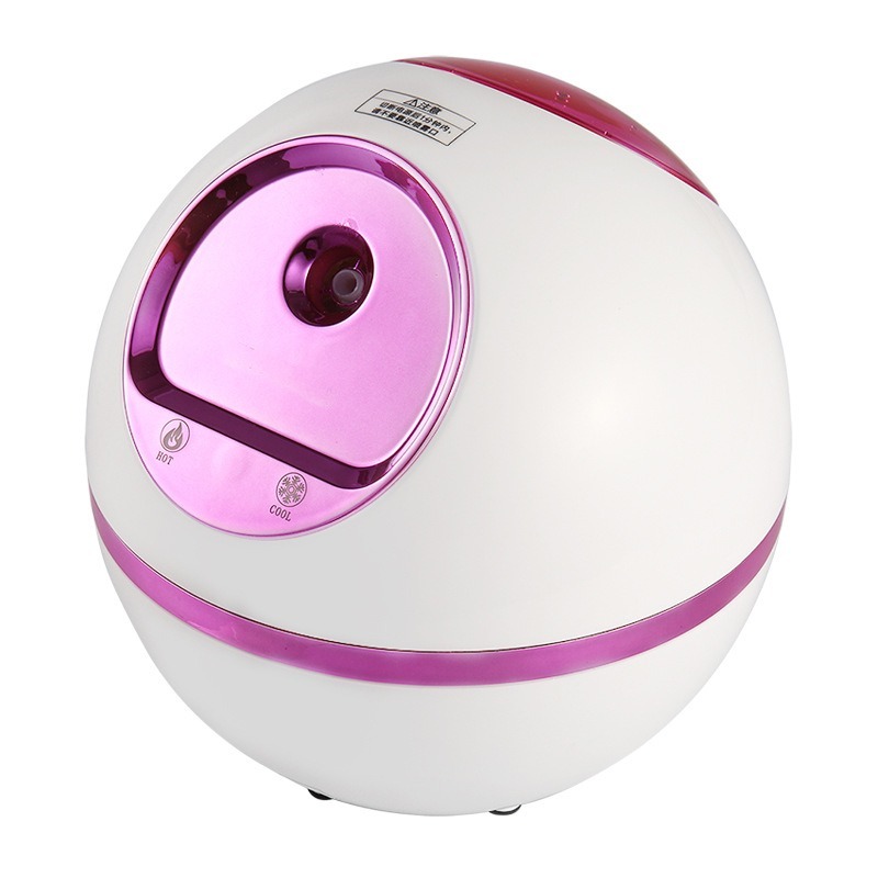 Portable Temperature Control facial Humidifier Sprayer Skin Care Cool Hot Deep Cleansing Lightening Facial Steamer