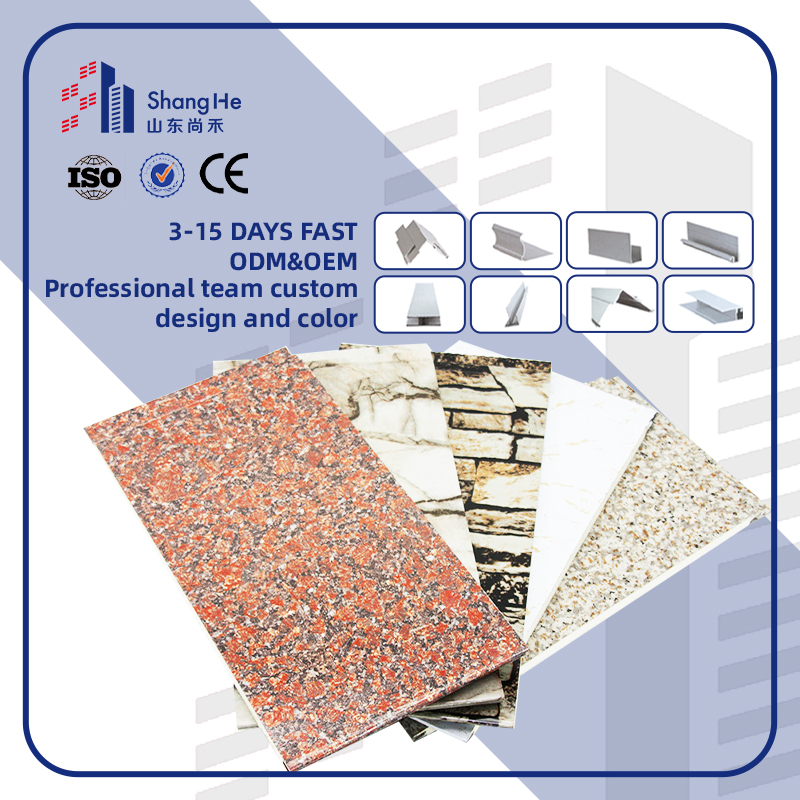 Best Quality Waterproof And Flame Retardant Panels Metal Carved Board Convenient Construction Metal Sandwich Plate