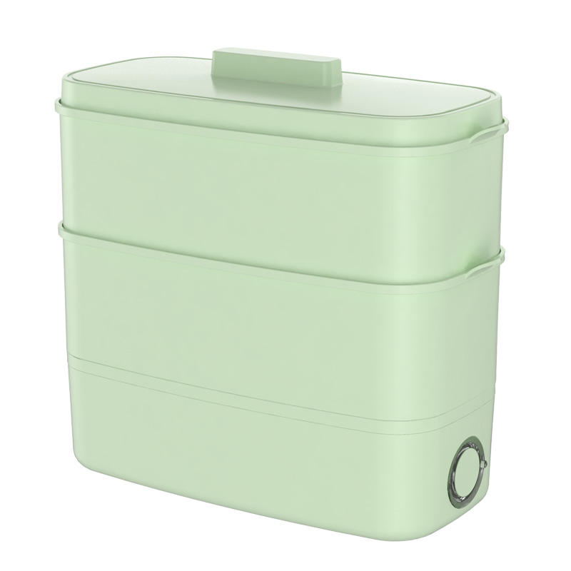 Multifunctional breakfast machine mini egg cooker double-layer automatic power-off heating steamed egg artifact household small