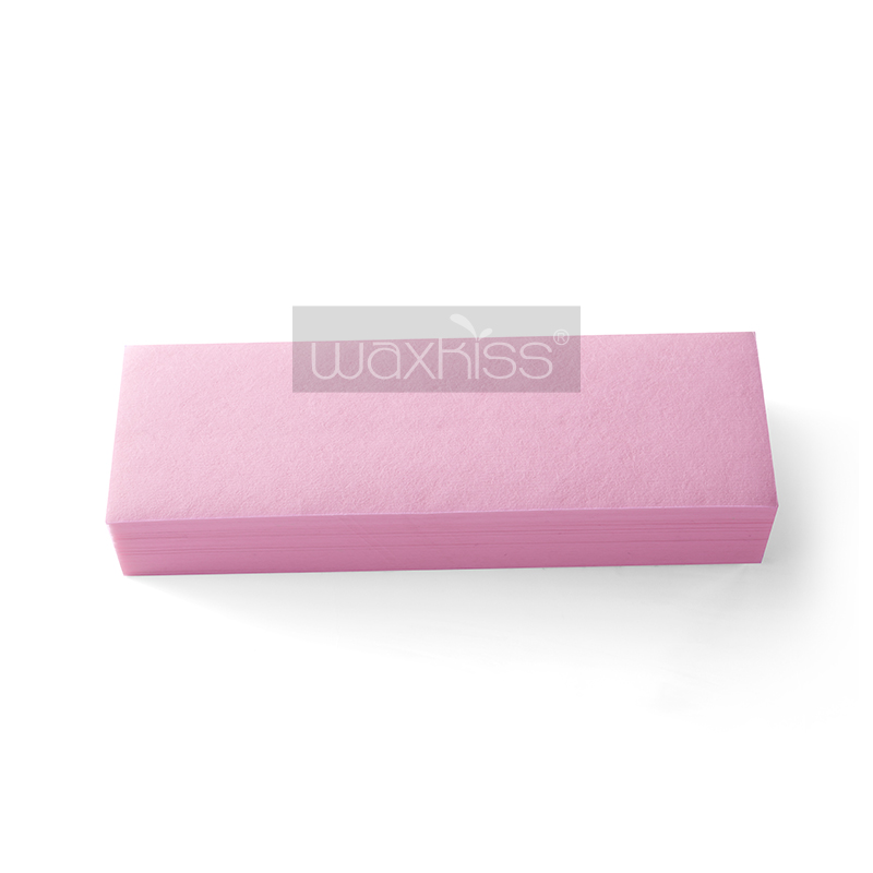 High quality free sample non-woven fabric colored hair removal wax paper/roll disposable wax strips for beauty