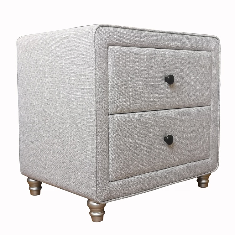 Bedroom happy night modern bedside tables with Two Drawers
