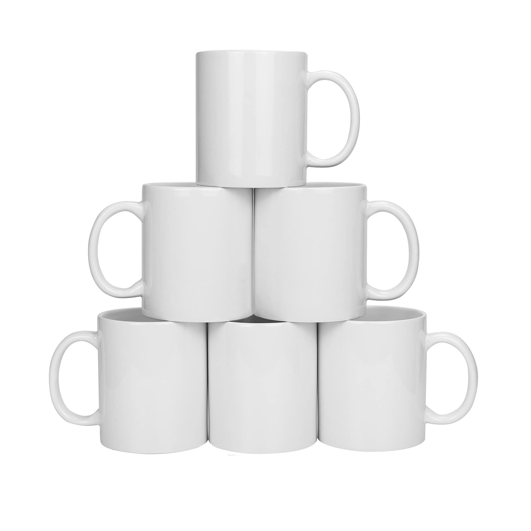 Wholesale Cheap 11oz Ceramic Sublimation Blanks Coffee Mug