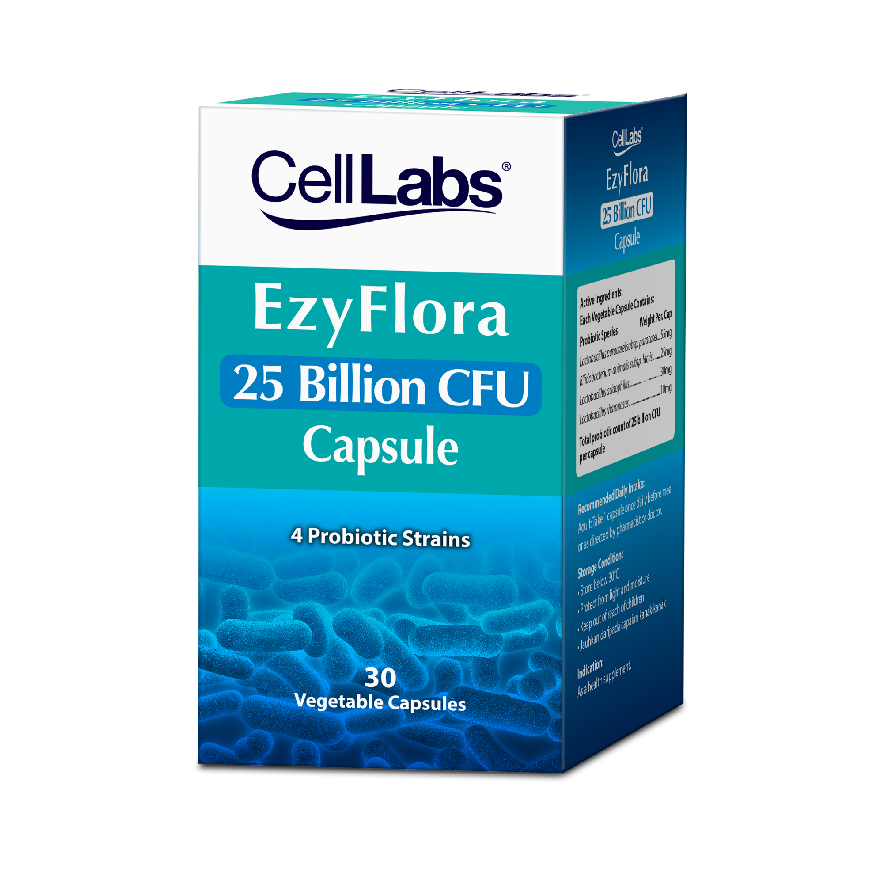 CellLabs 4 пробиотические штампы EzyFlora