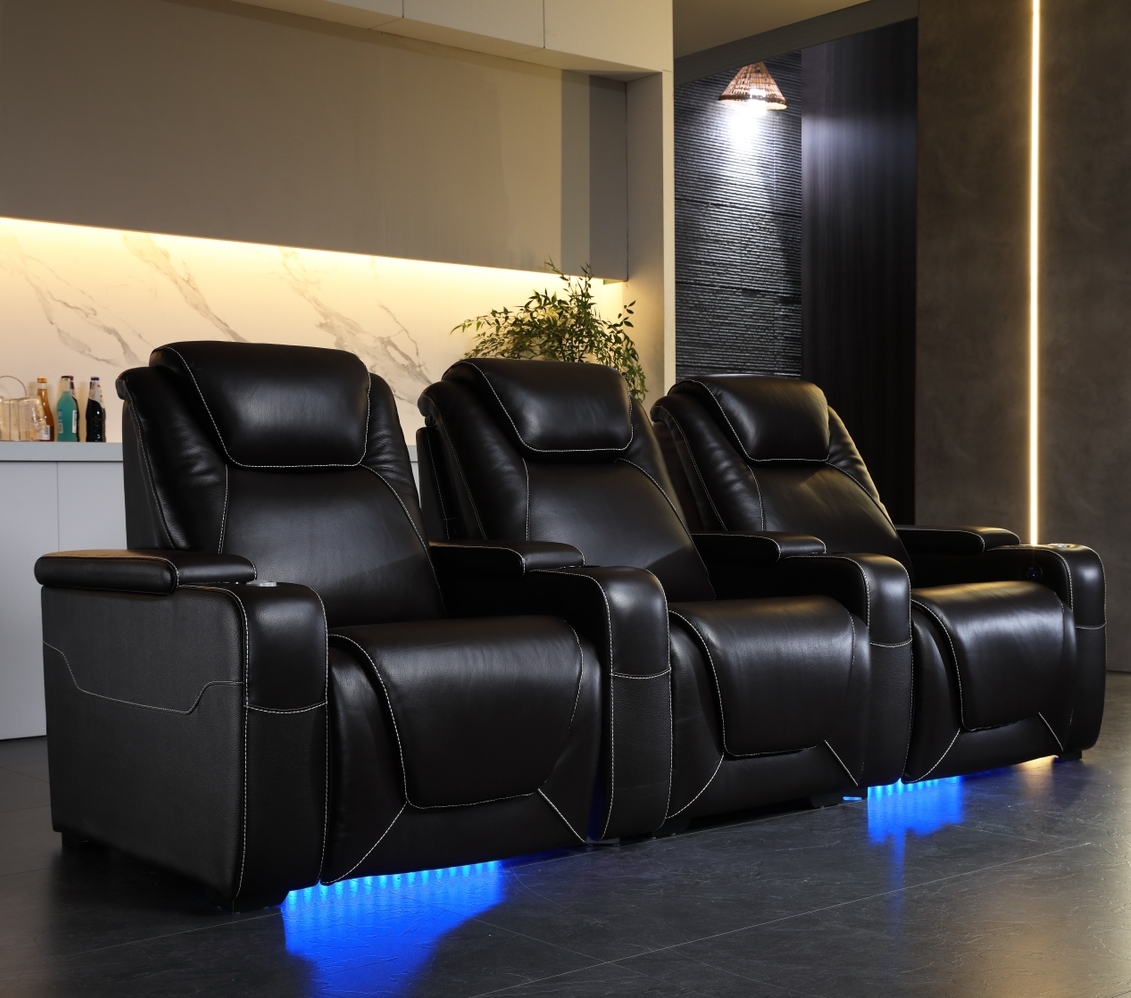Elegant Design Cinema Electric Recliner Chair Cinema Sofa Chair For Relax Home Theater System Living Room Furniture