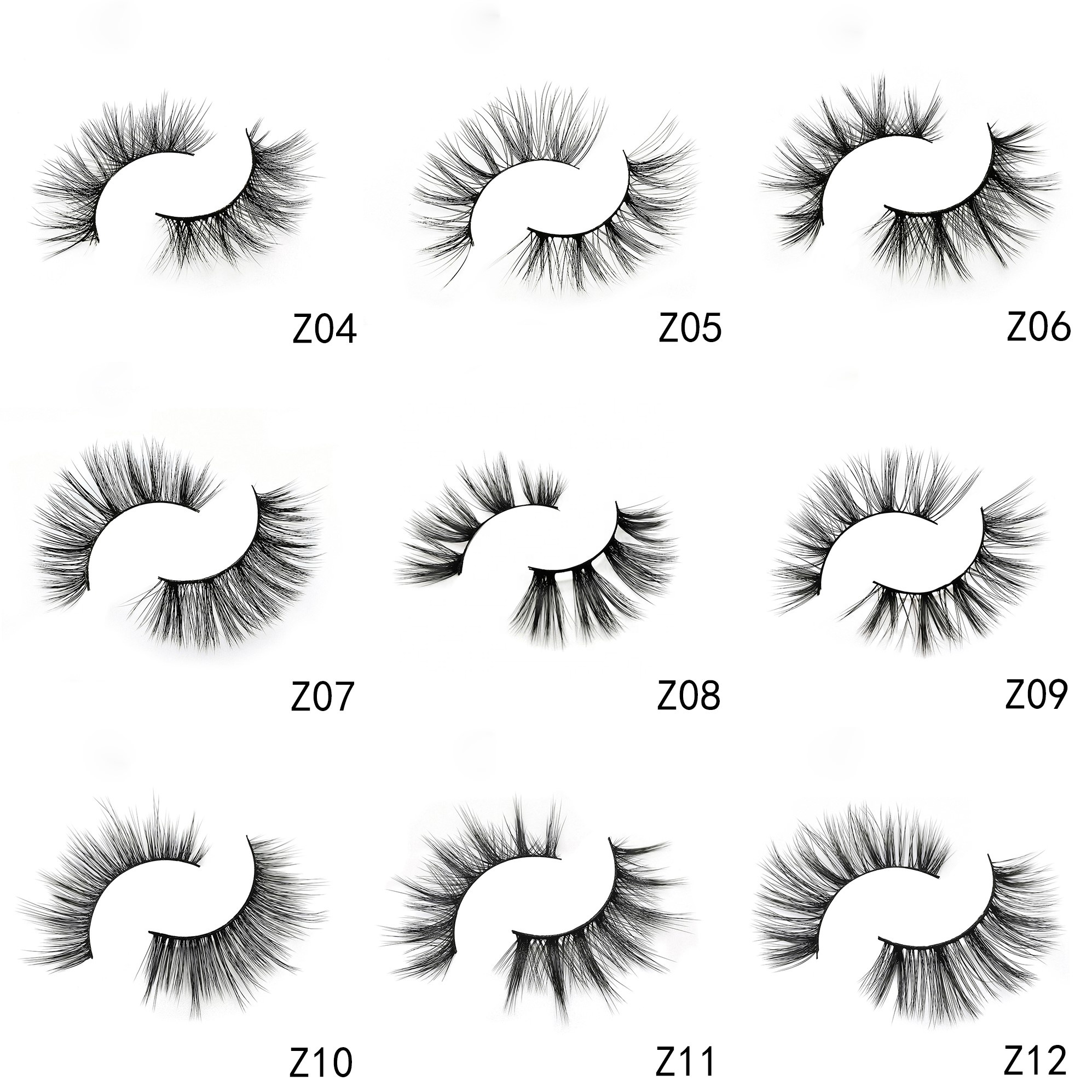 Lasheswholesale поставщик, новые шелковые ресницы, мех ручной работы, натуральный бренд, 3d хлопок, длинный черный стебель 0,07 мм, 3D эффект T/T