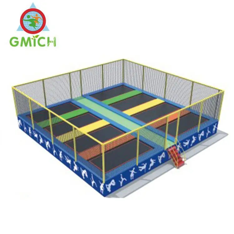 cheap trampoline with safety net and trampoline for adults