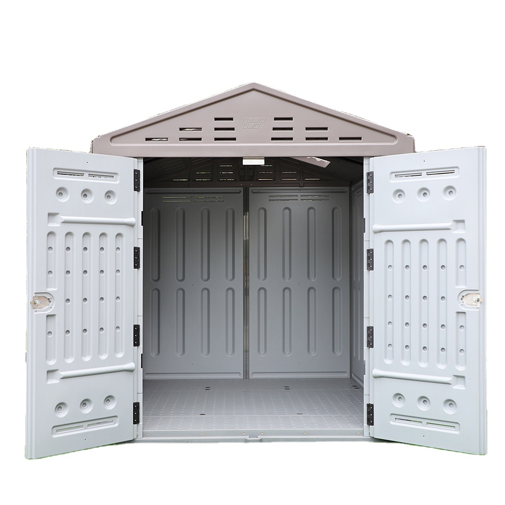 Promotional Various Durable Using Domestic Garden Plastic Shed Outdoor Storage