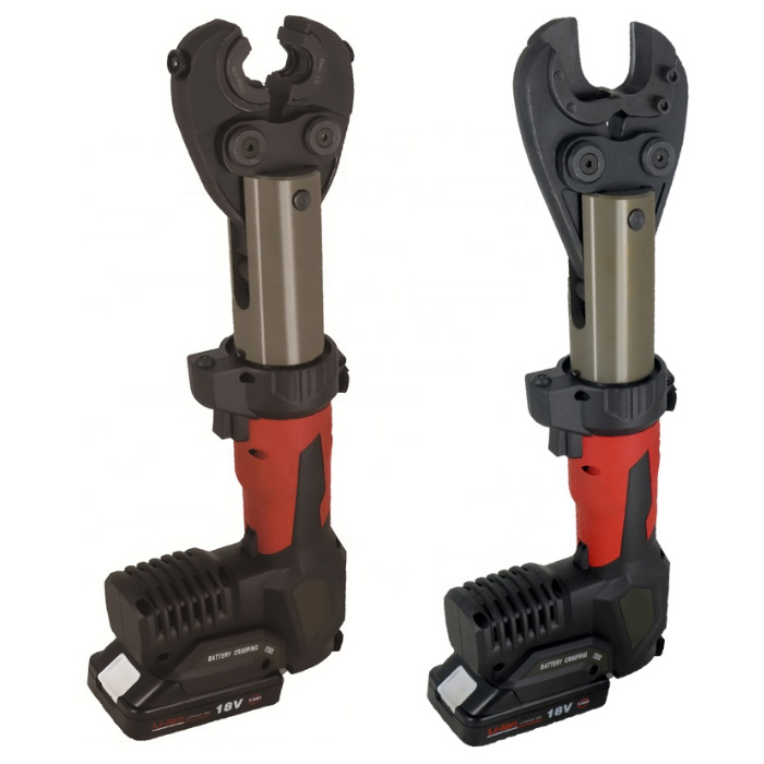 IVA Battery Powered Crimper & Cutter Machine HZT-300C Mini Electric Tool for Cable Crimping and Cutting