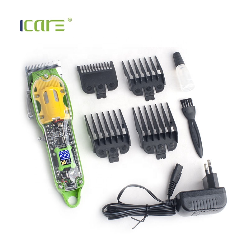 ICARE горячая Распродажа новейший дизайн профессиональная машинка для стрижки волос перезаряжаемая машинка для стрижки волос с двигателем постоянного тока