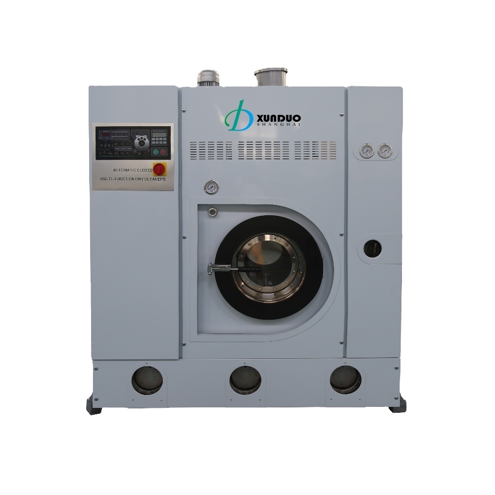 Dry-cleaning machines for laundry