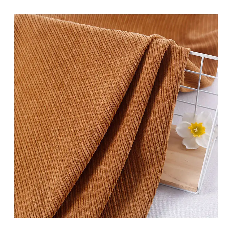 New product nylon polyester 8W corduroy Thick and thin corduroy fabric for coats