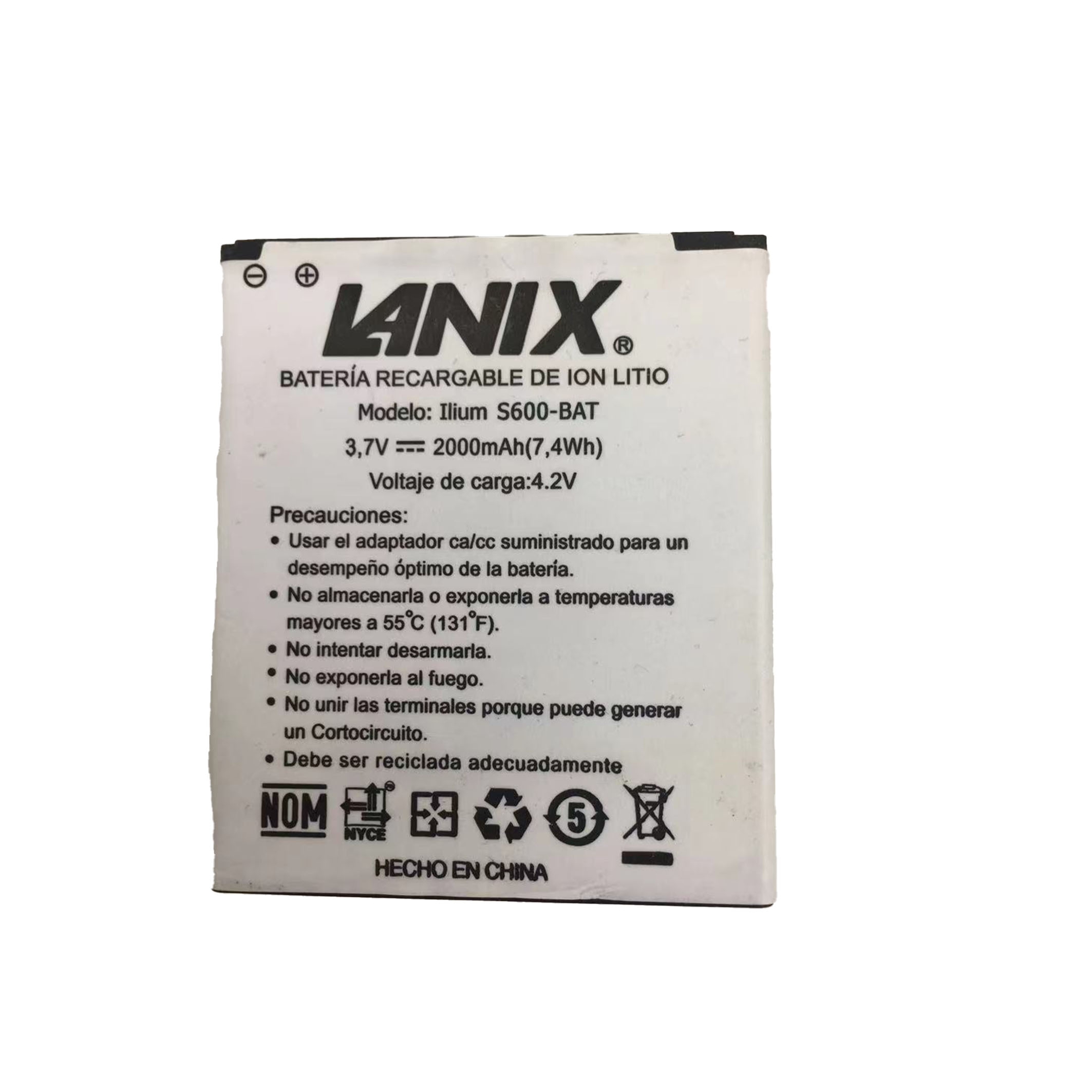 This battery is suitable for LANIX high-quality and large-capacity original mobile phone batteries