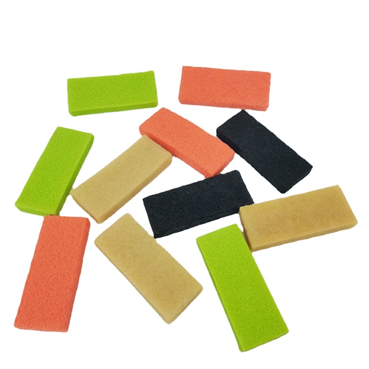 Wholesale skateboard grip tape eraser, high quality skateboard cleaner with custom color