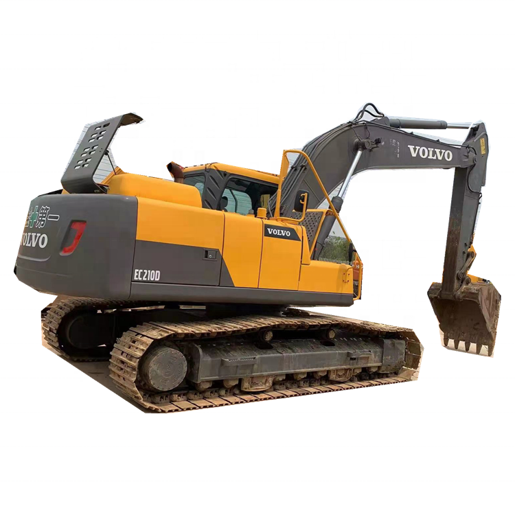 Б/у экскаватор Volvo EC210D, состояние машины оригинального качества, невысокое