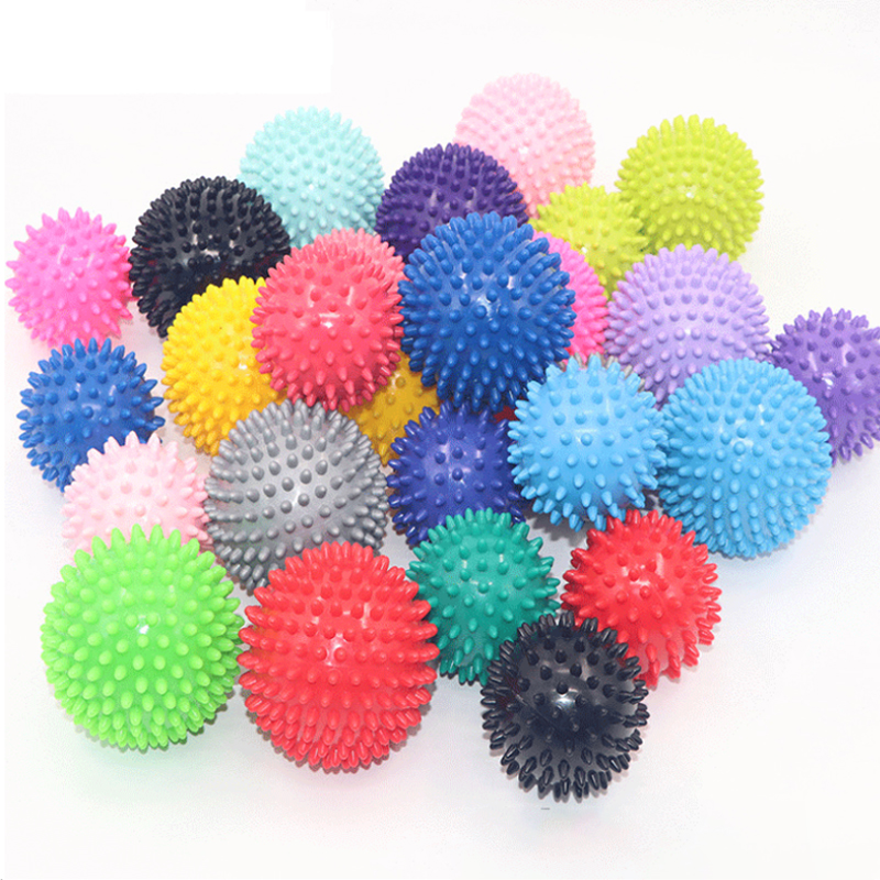 7/7.5/9cm Fitness Massage Balls Spiky Roller Foot Massager Relieve Stress Pelota Masaje Spiky Muscle Relaxation Ball Relief Pain