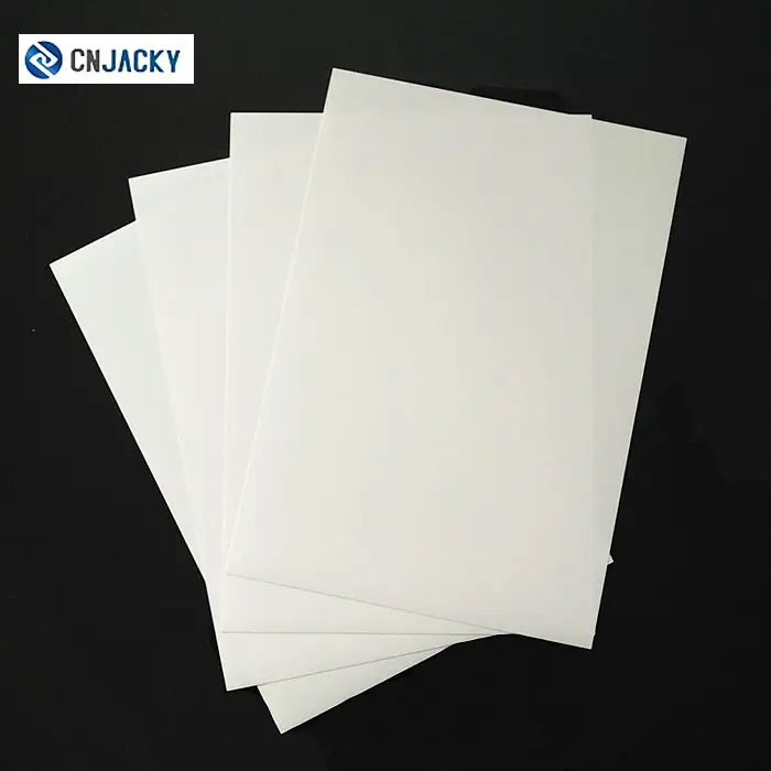 Thin White Rigid Offset Printing PVC Plastic Sheet For Id Card