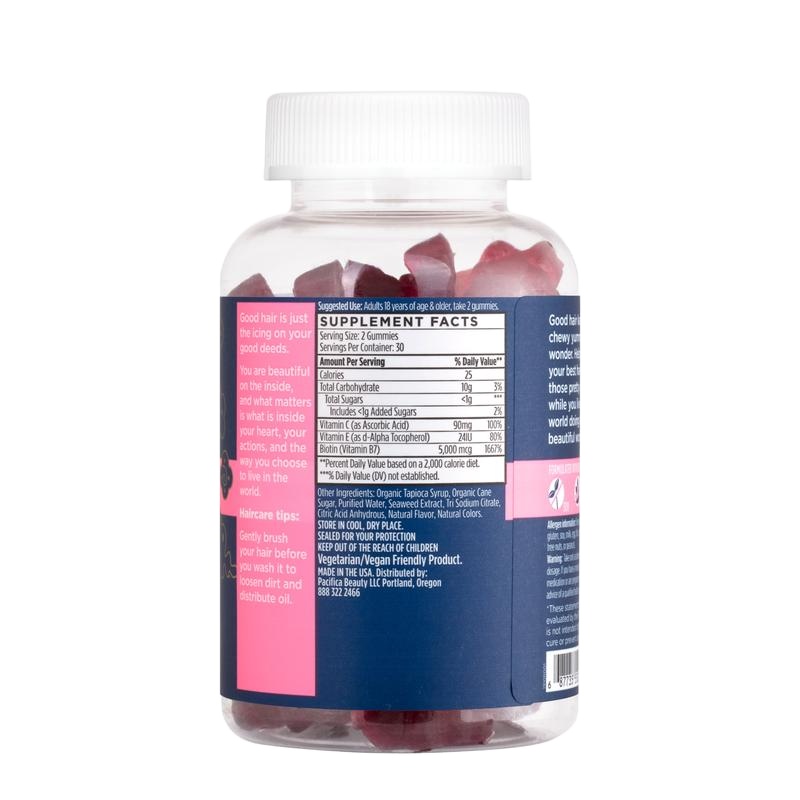 Private Label Custom Different Shaped Hair Skin Nails Gummies Multivitamin Nutritional Supplements Vitamins Gummy