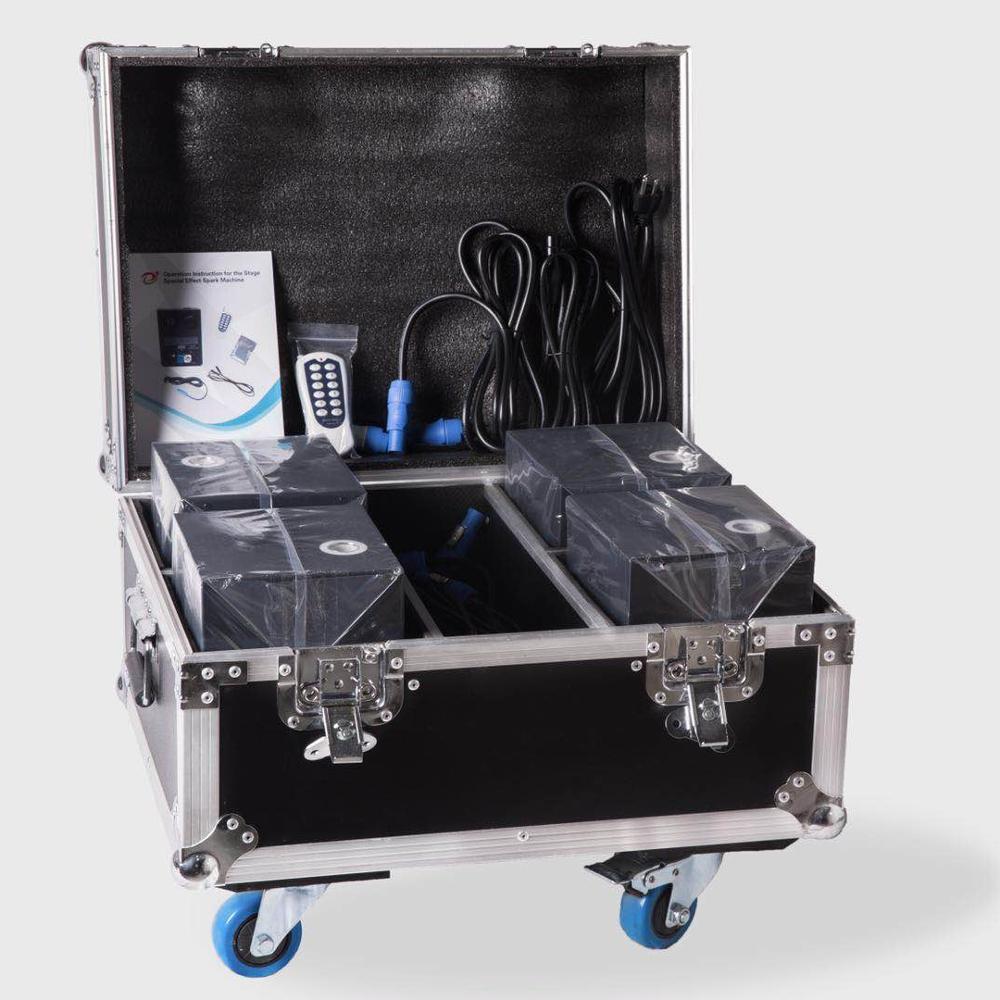 600 Вт DMX 512 Электрический сценический фейерверк, холодный Пиро-искры, машина для свадьбы