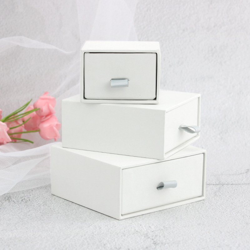 Wholesale luxury custom logo jewellery packaging sets ring earring necklace bracelet cardboard paper jewelry box