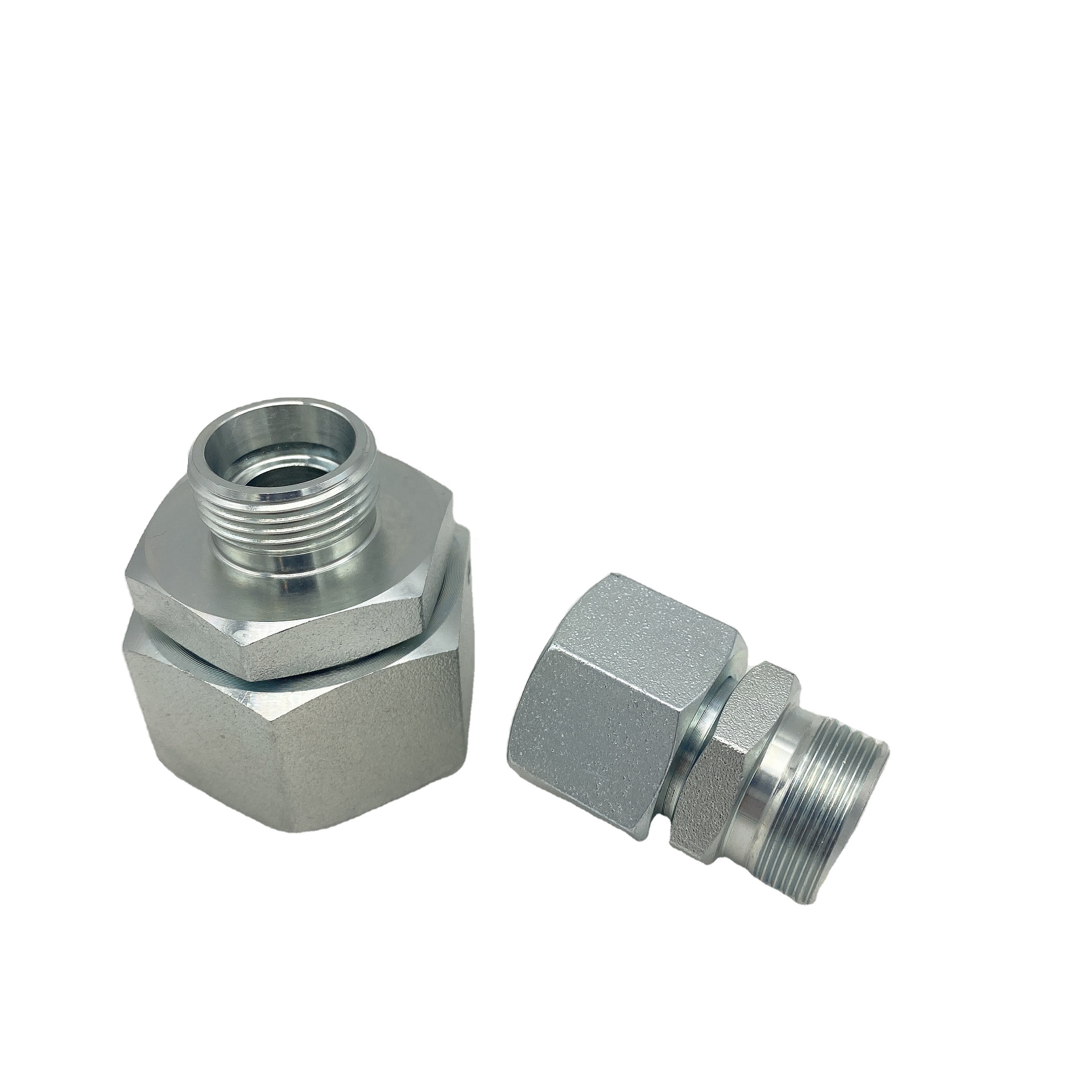 2C Reducer tube adapter with swivel nut pressure washer hose adapter hydraulic hose adapter
