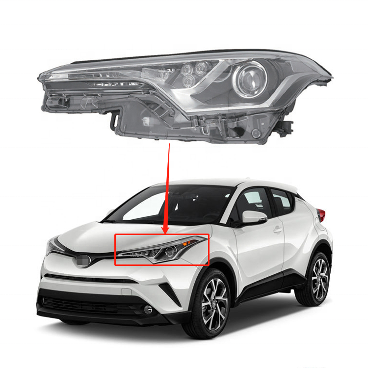 Комплекты аксессуаров для кузова автомобиля, фара для Toyota CHR 2018 2019 81150-F4110 81110-F4110 81130-F4130