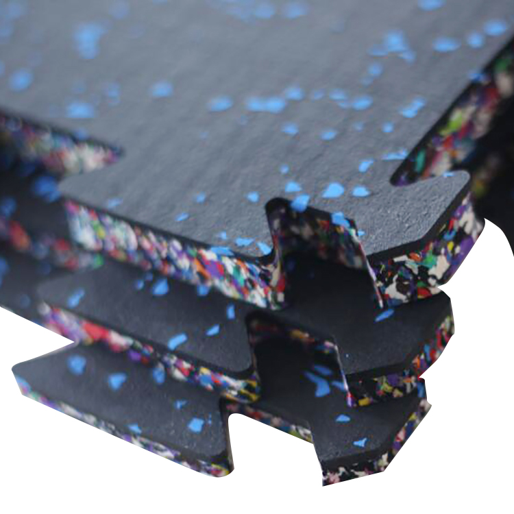 Factory Price Interlock Rubber flooring tile playground child safety protection