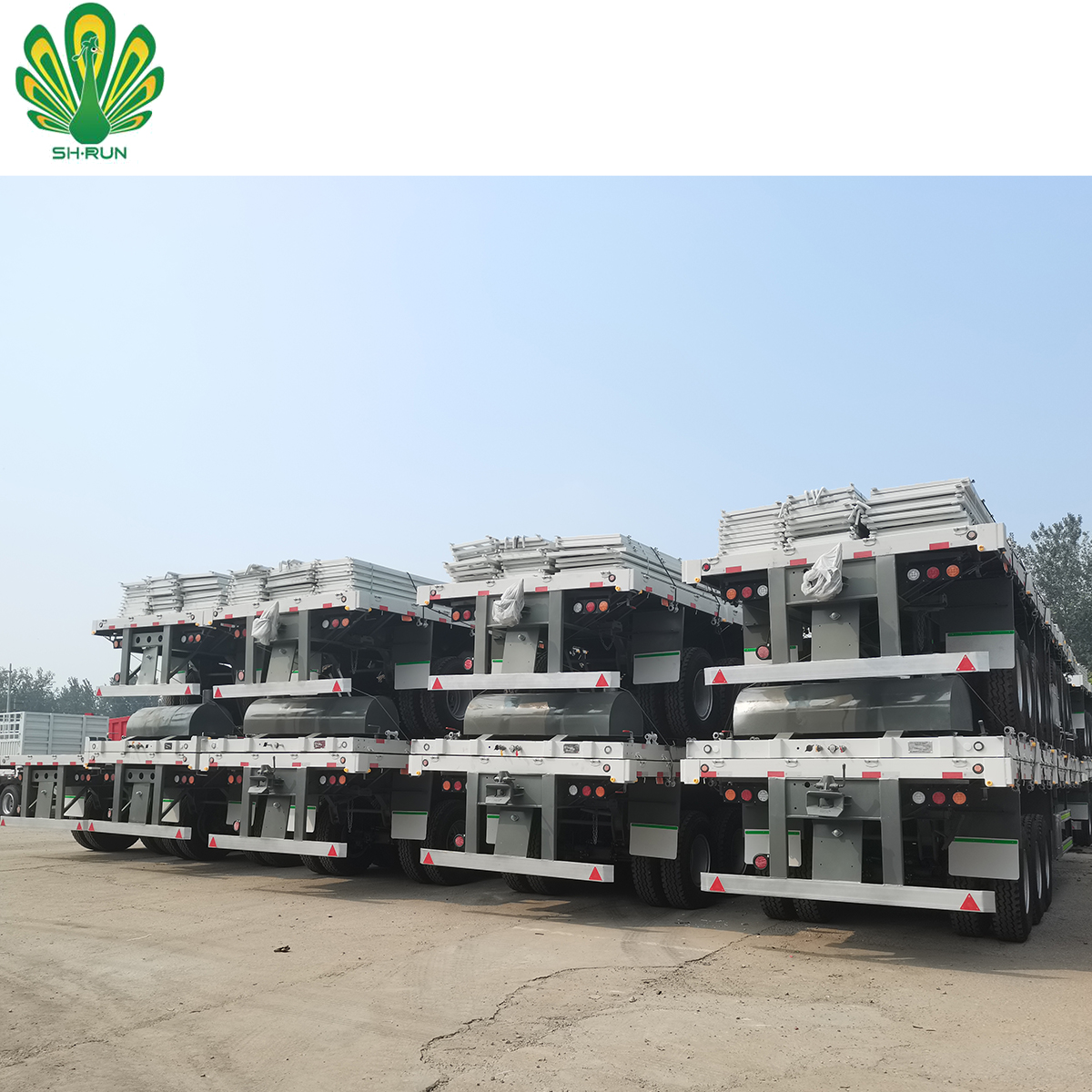 Fuwa axle, каркасный прицеп для продажи
