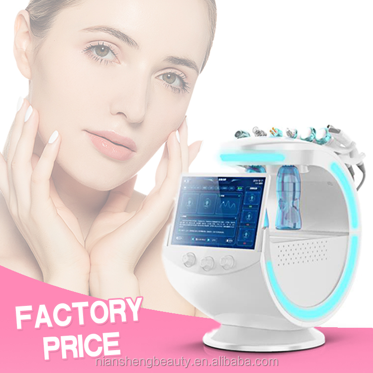 2020 hydrafacials skin analysis ice blue hydra skin professional hydra dermabrasion beauty machine