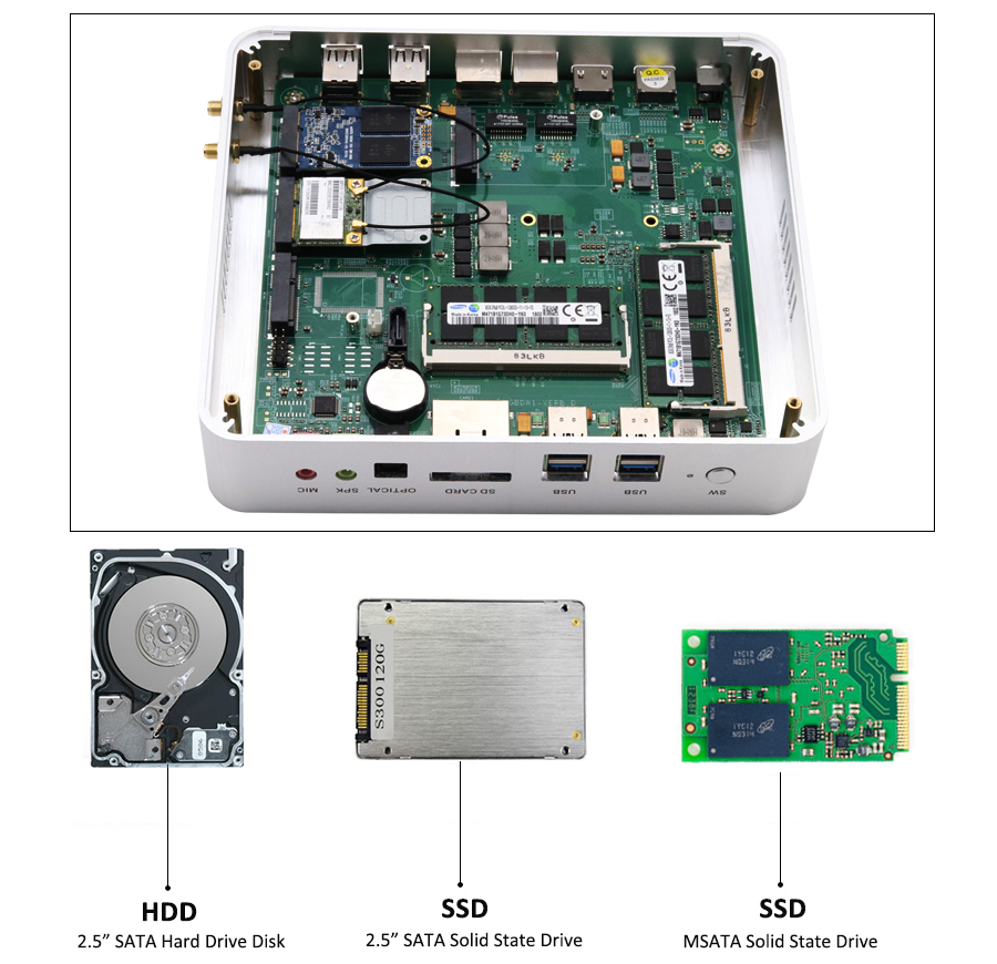 2 * LAN 2 * HD мини настольный ПК Intel core i7 4650U процессор с DDR3 Bluetooth AC WIFI