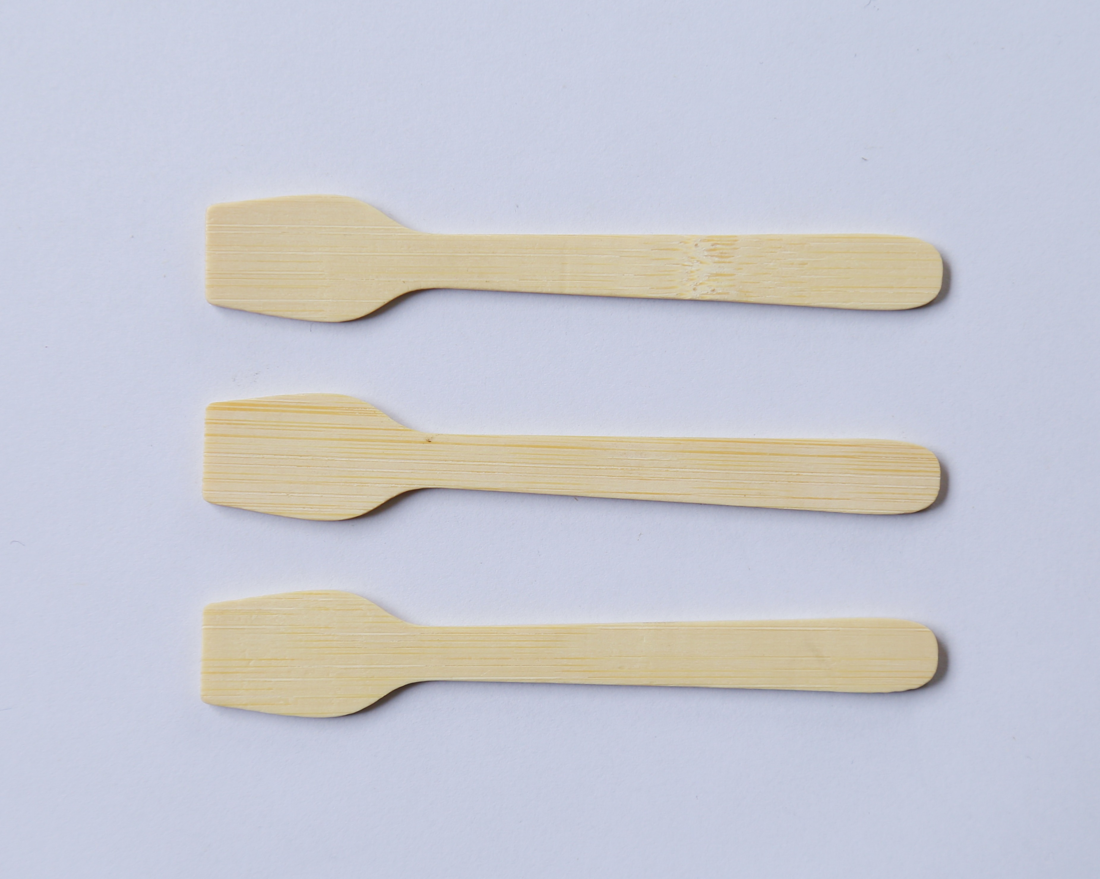 Personalized Natural Disposable spoon bamboo ice cream spoon