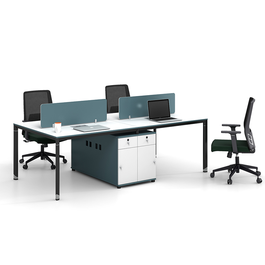 4 местный модульной офисной рабочей станции/open office рабочей станции/офисный компьютер рабочей станции для продажи