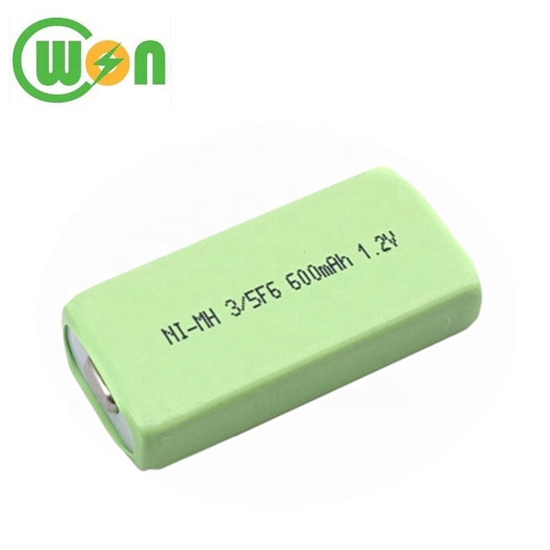 Шэньчжэнь Оптовая продажа 3/5F6 NIMH призматическая Батарея 600 mAh 1,2 V Ni-MH батарея