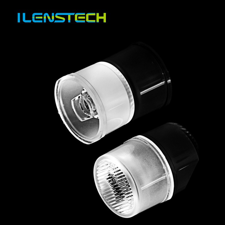 ILenstech акриловый ПММА 22,5 диаметр точечный светодиодный оптический объектив 20*65 угол луча для 5050 светодиодов