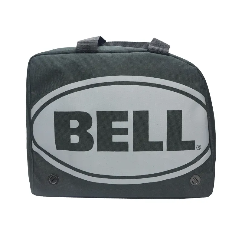 Customized travel bags supplier wholesale motorcycle helmet bag with carry handle and soft lining
