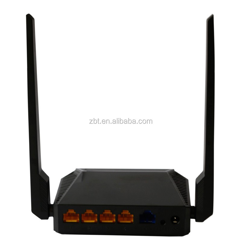 Пластиковый openwrt роутер 3g sim с 4 портами ethernet ZBT WE3926