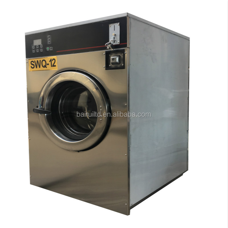 15kg industrial machinery equipment quality laundry coin operated commercial washing machine