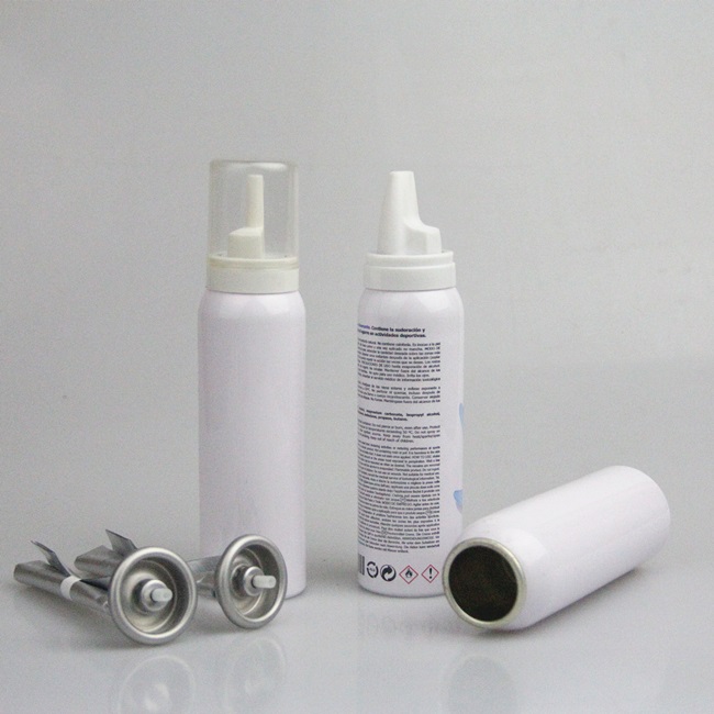 Распылитель Botellas de spray desodorantes vacias / latas de aerosol de aluminio с муссовым актуатором