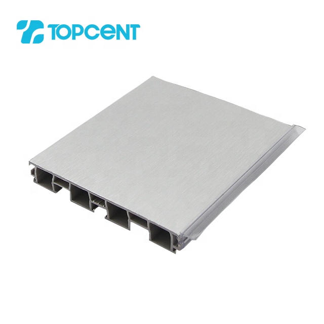 Пластиковые ПВХ кухонные шкафы TOPCENT, алюминиевые плинтусы, плинтусы