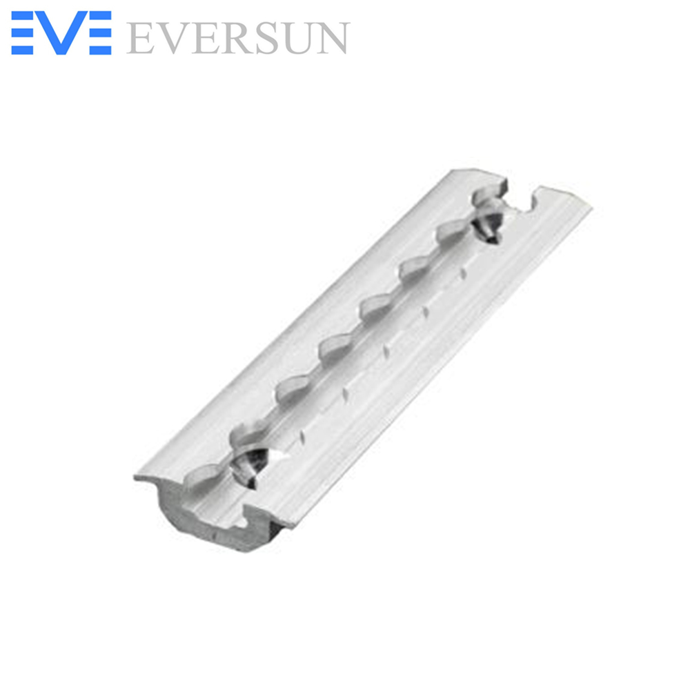 ES10293 Series Aluminum L Track With Flanges and Mounting Holes For Airline