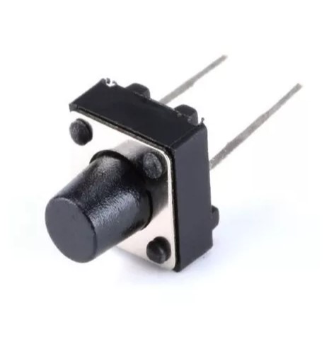 2Pin 6X6X9 черная головка Кнопка тактовый Переключатель оптовая продажа хорошее качество