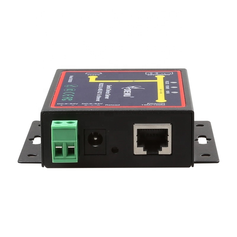 TXIC и DIEWU промышленных RJ45 к RS232 RS485 ethernet для DB9 Мужской конвертер