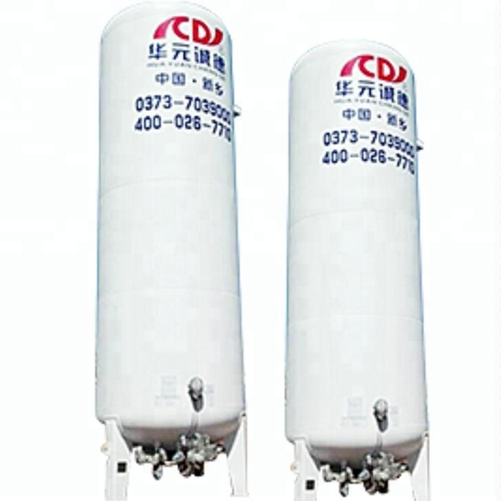 10m3 cryogenic gas liquid oxygen storage tank with ASME