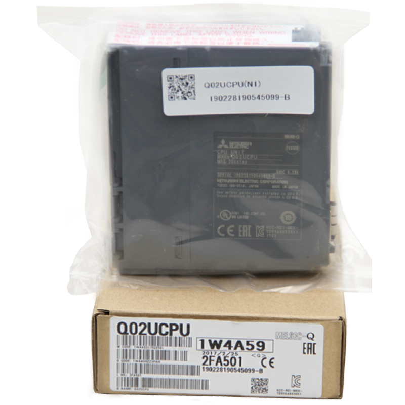 Недорогой контроллер PLC Q02UCPU Mitsubishi, универсальный модуль ЦП серии Q, программируемый логический контроллер